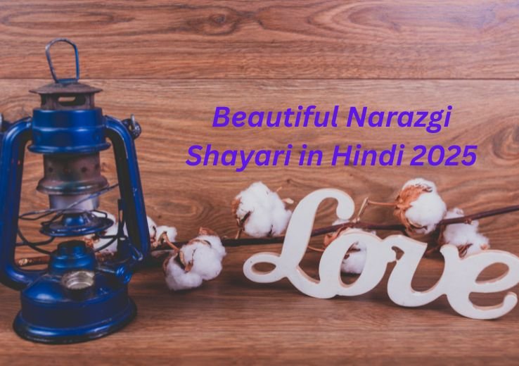 Beautiful Narazgi Shayari in Hindi Heartfelt Poetry in 2025