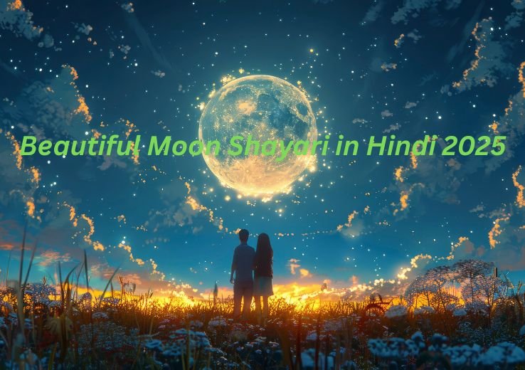 Beautiful Moon Shayari in Hindi 2025