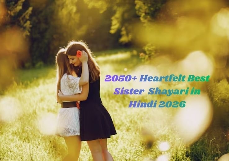 2050+ Heartfelt Best Sister Shayari in Hindi